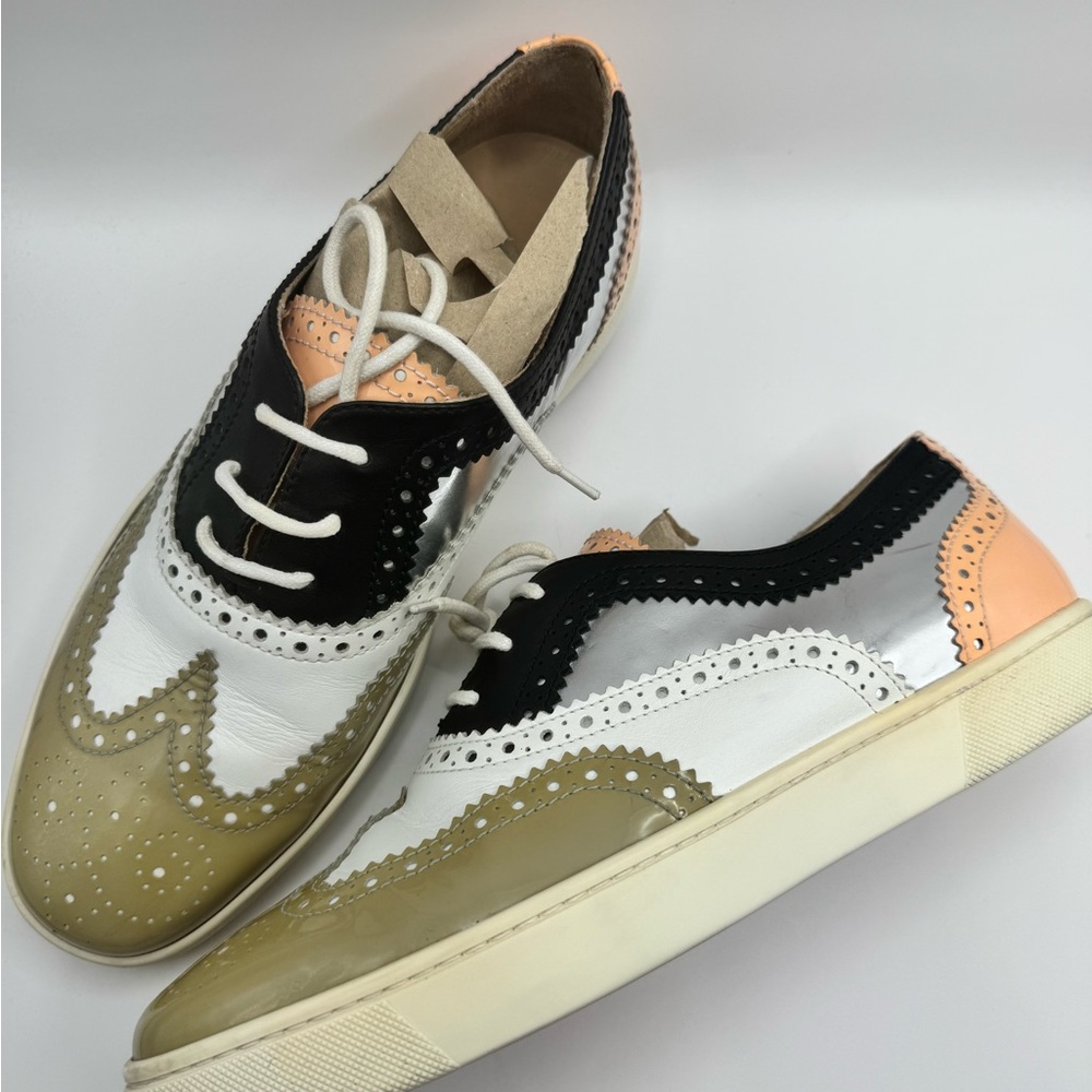 Christian Louboutin Golfito Wingtip Sneaker Multicolor US 9.5 Brogue